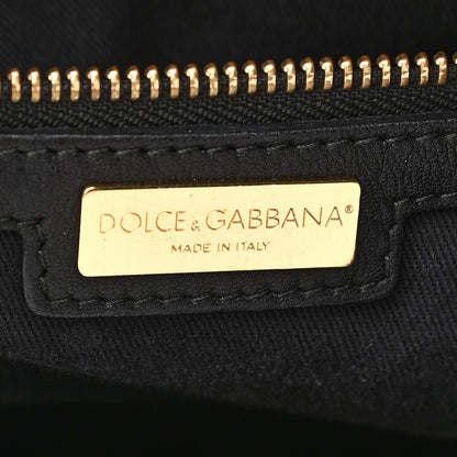 Dolce & Gabbana Coated Canvas Leopard Print Miss Escape Tote 5 of 12