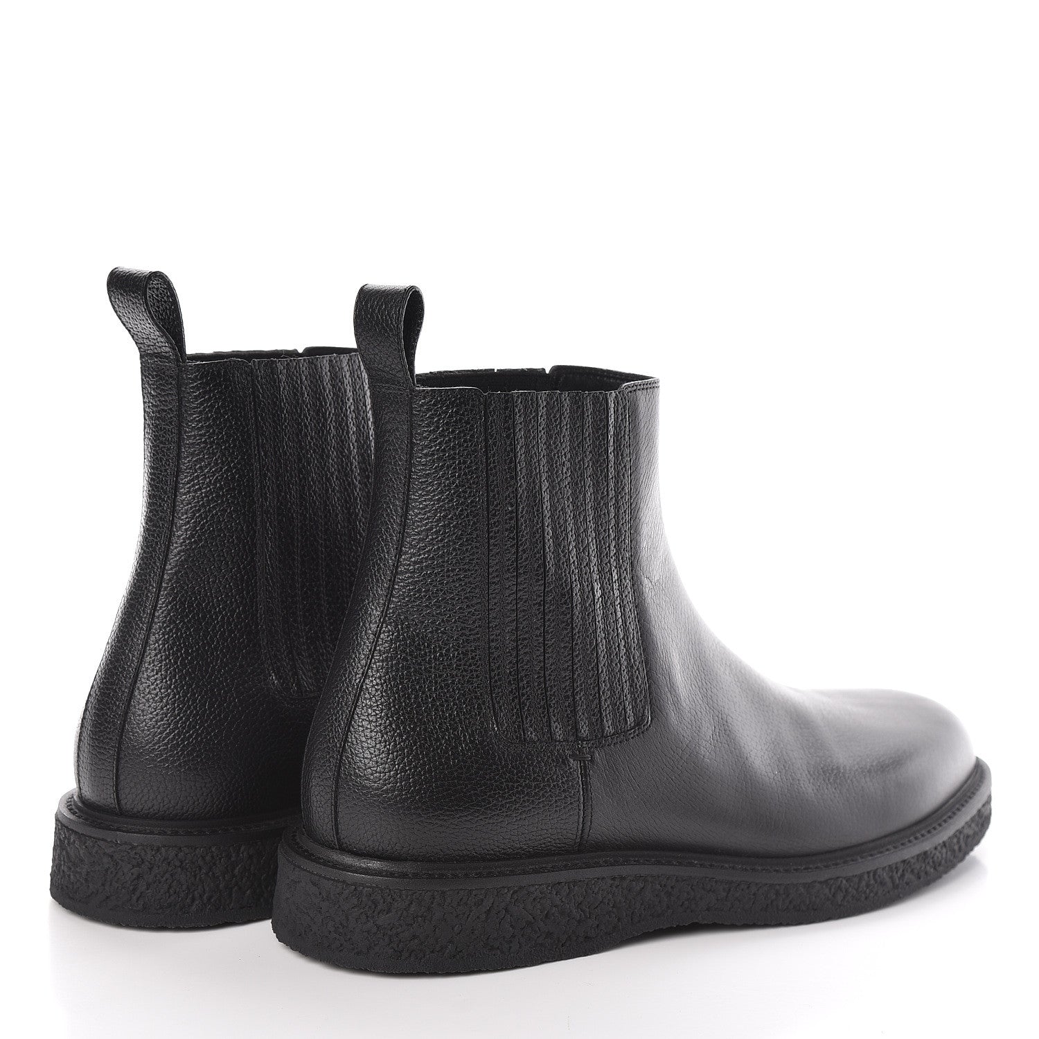 Saint Laurent Calfskin Mens Hugo 25 Chelsea Boots 43 Black 4 of 7