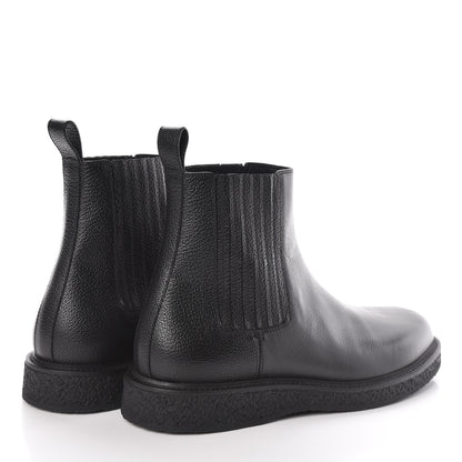 Saint Laurent Calfskin Mens Hugo 25 Chelsea Boots 43 Black 4 of 7