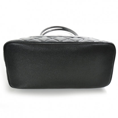 Chanel Caviar Medallion Tote Black 4 of 10