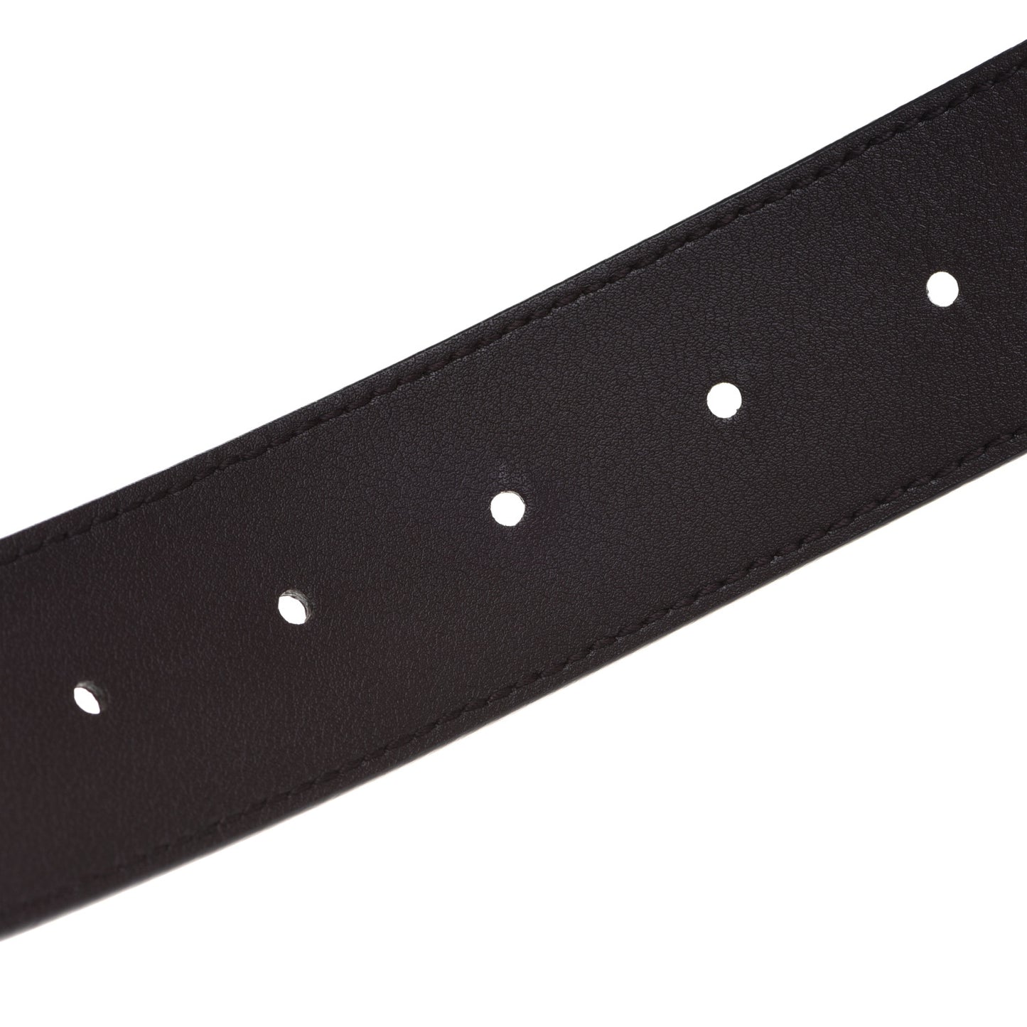 GG Supreme Monogram Interlocking G 37mm Belt 80 32 Beige Ebony Cocoa