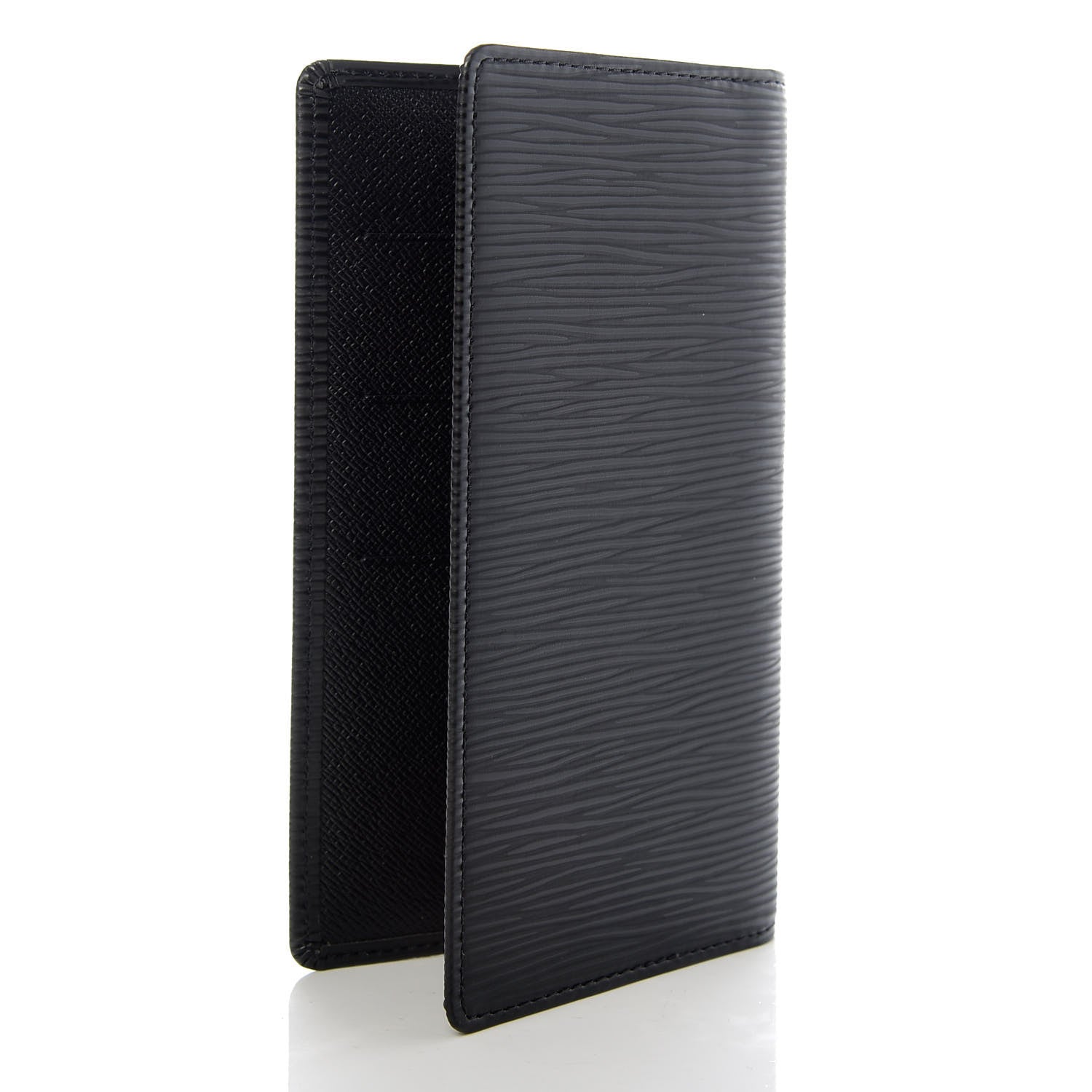 Louis Vuitton Epi Checkbook Organizer Black 3 of 8