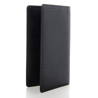 Louis Vuitton Epi Checkbook Organizer Black 3 of 8