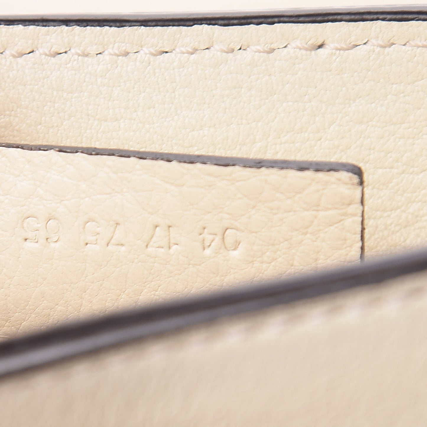 Suede Calfskin Mini Faye Backpack Off White