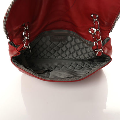Chanel Lambskin Medium Madison Flap Red 8 of 13