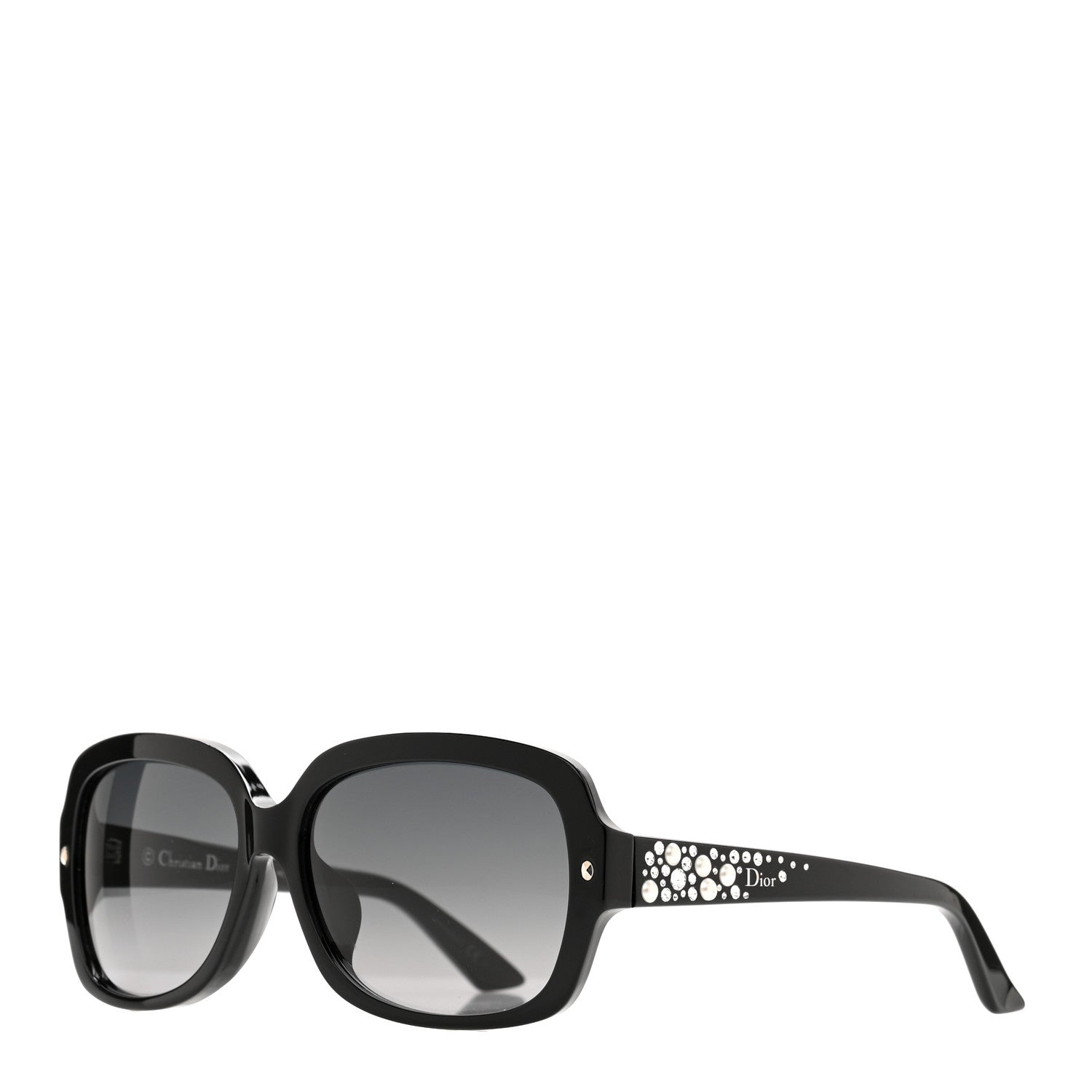 Christian Dior Crystal BrillanceF Sunglasses Black 1 of 8