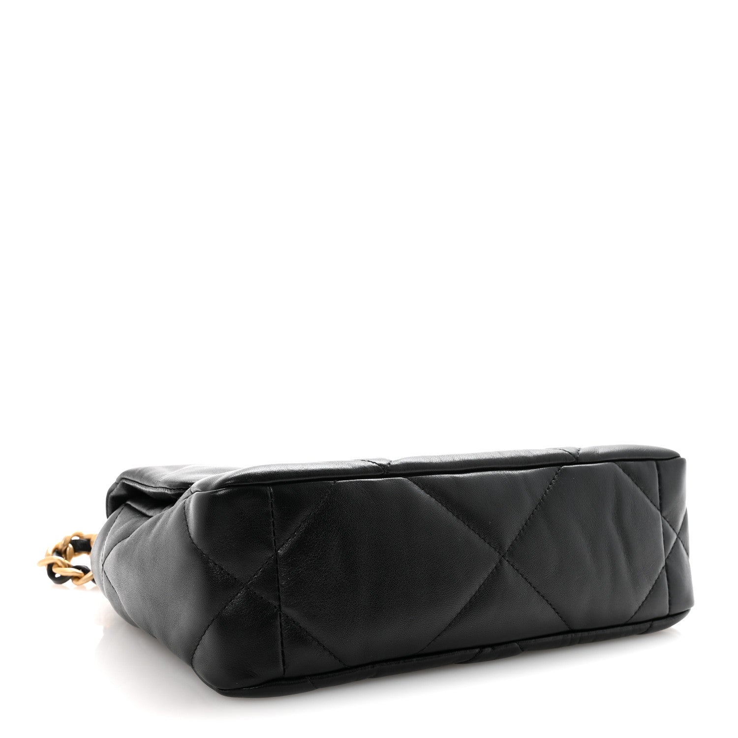 Chanel Lambskin Quilted Medium Chanel 19 Flap Black 4 of 11