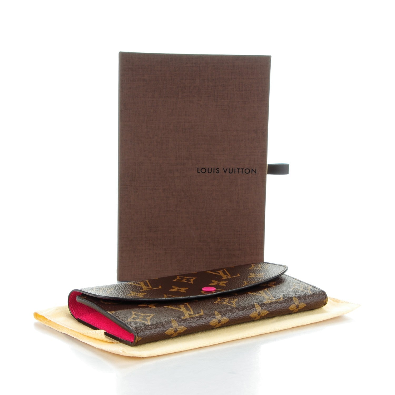 Louis Vuitton Monogram Emilie Wallet Hot Pink 4 of 7