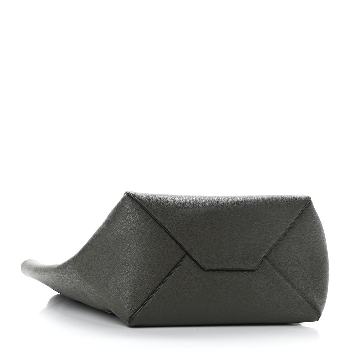 Soft Grained Calfskin Small Belt Cabas Phantom Taupe