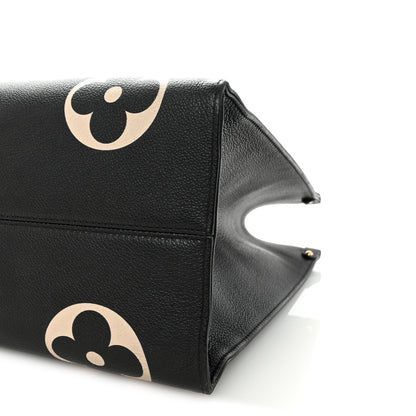 Louis Vuitton Empreinte Monogram Giant Onthego GM Black Beige 9 of 9