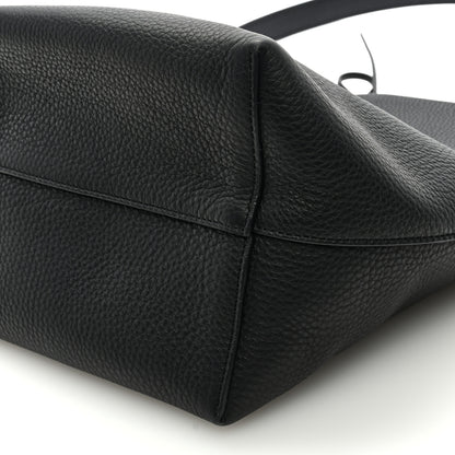The Row Grained Calfskin Medium N/S Park Tote Black 8 of 8