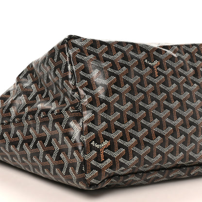 Goyard Goyardine Saint Louis GM Black Gold 10 of 11