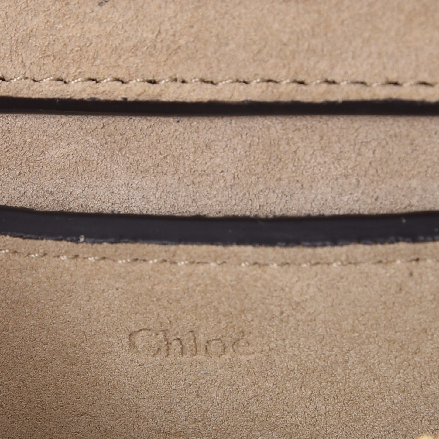 Goatskin Suede Mini Pixie Bag Nougat