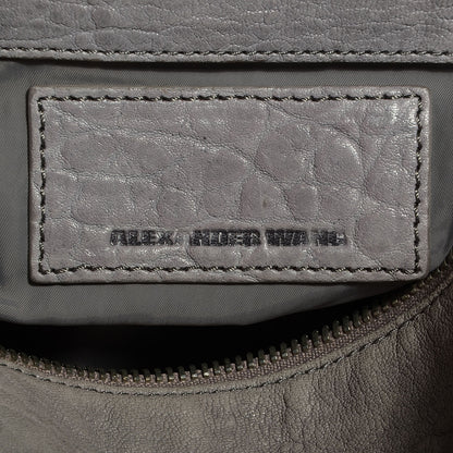 Alexander Wang Pebbled Lambskin Rocco Grey 6 of 6