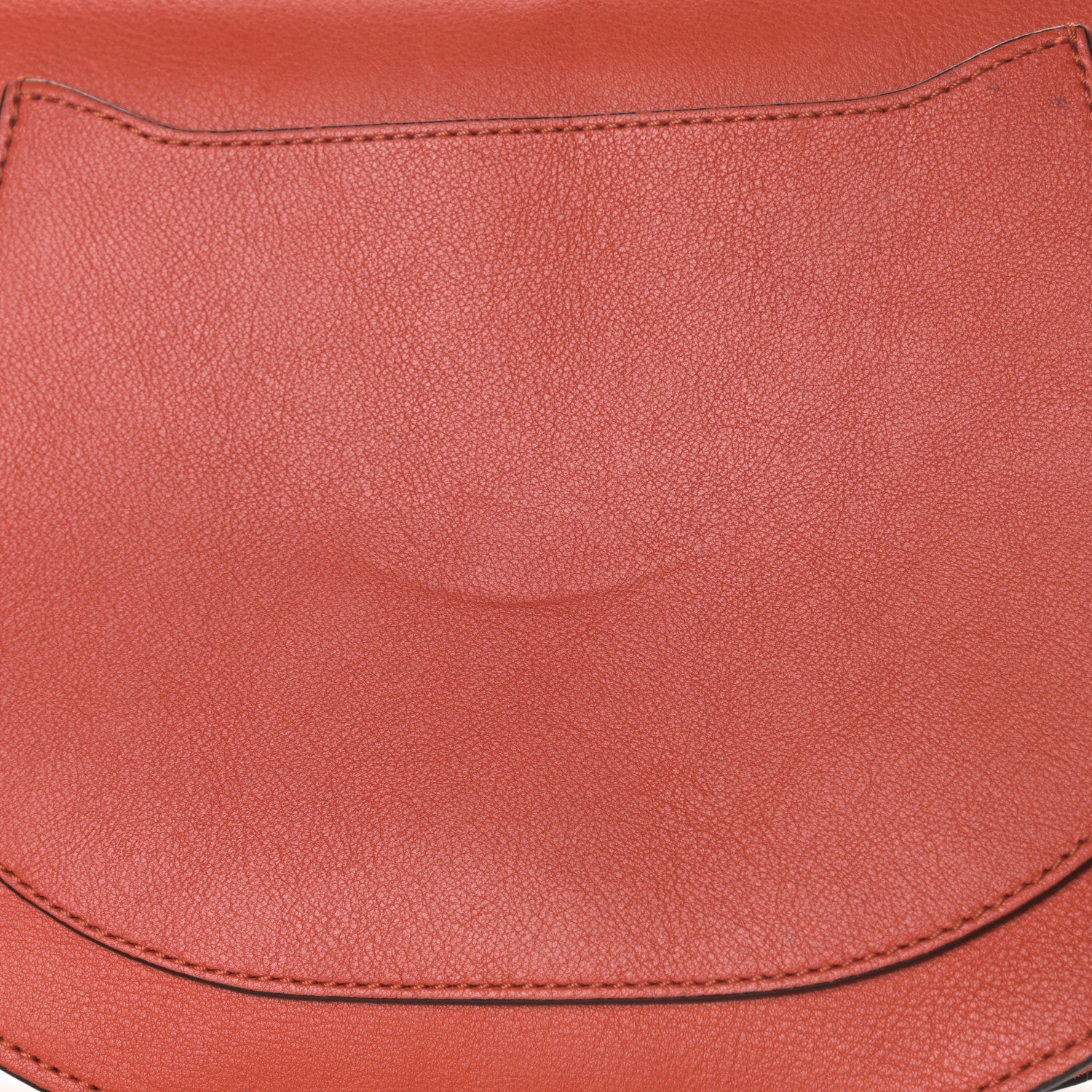 Chloe Calfskin Suede Medium Nile Bracelet Bag Earthy Red 12 of 14