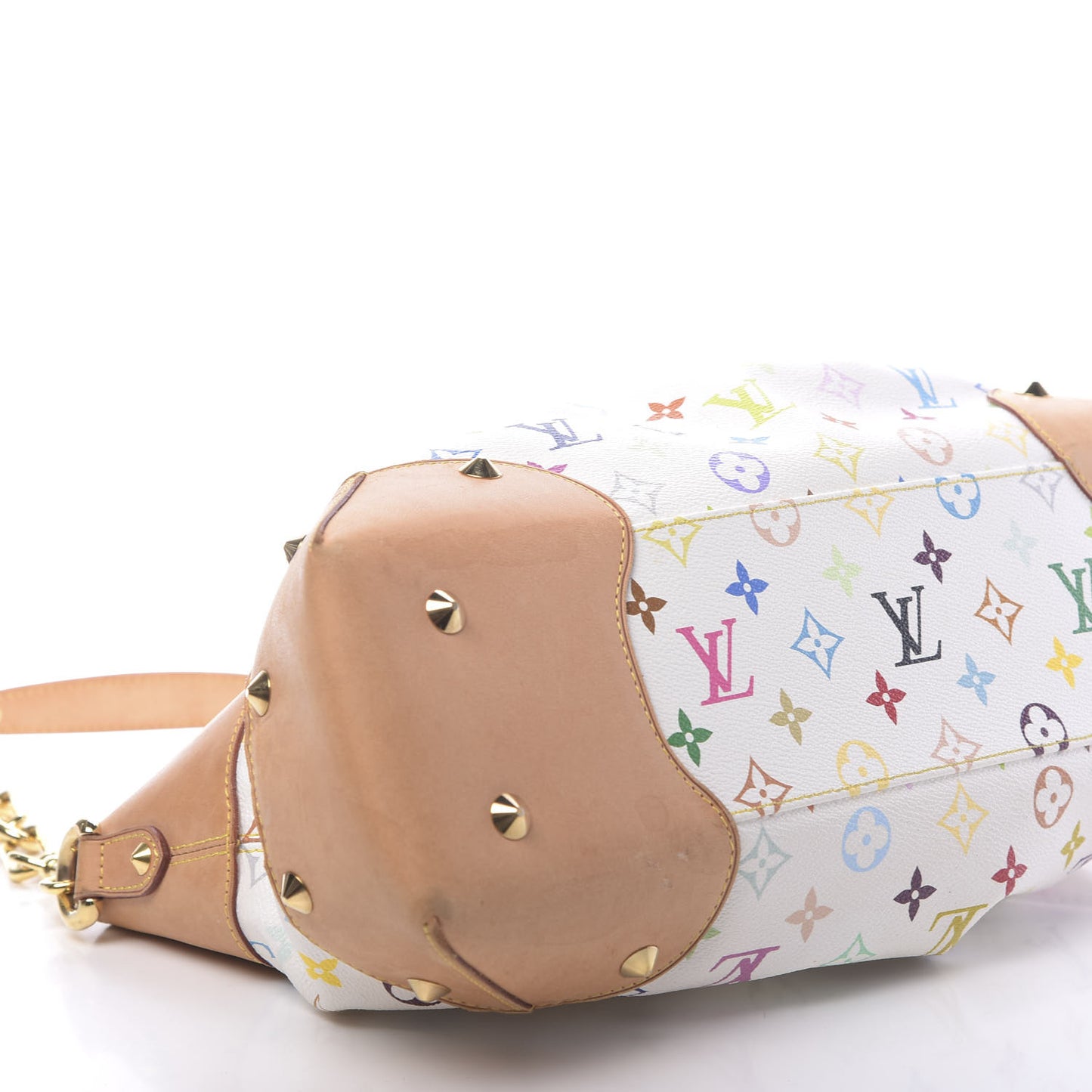 Monogram Multicolor Judy GM White