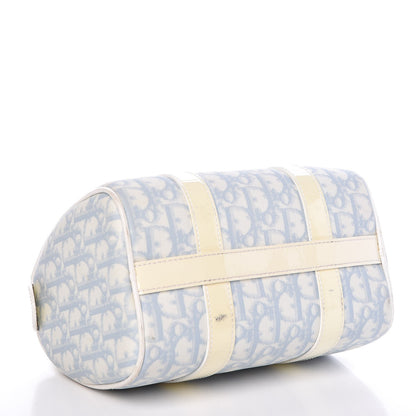 Christian Dior Monogram Mini Boston Blue 4 of 19