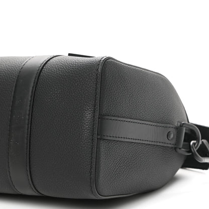 Louis Vuitton Calfskin Damier City Keepall Black 8 of 8