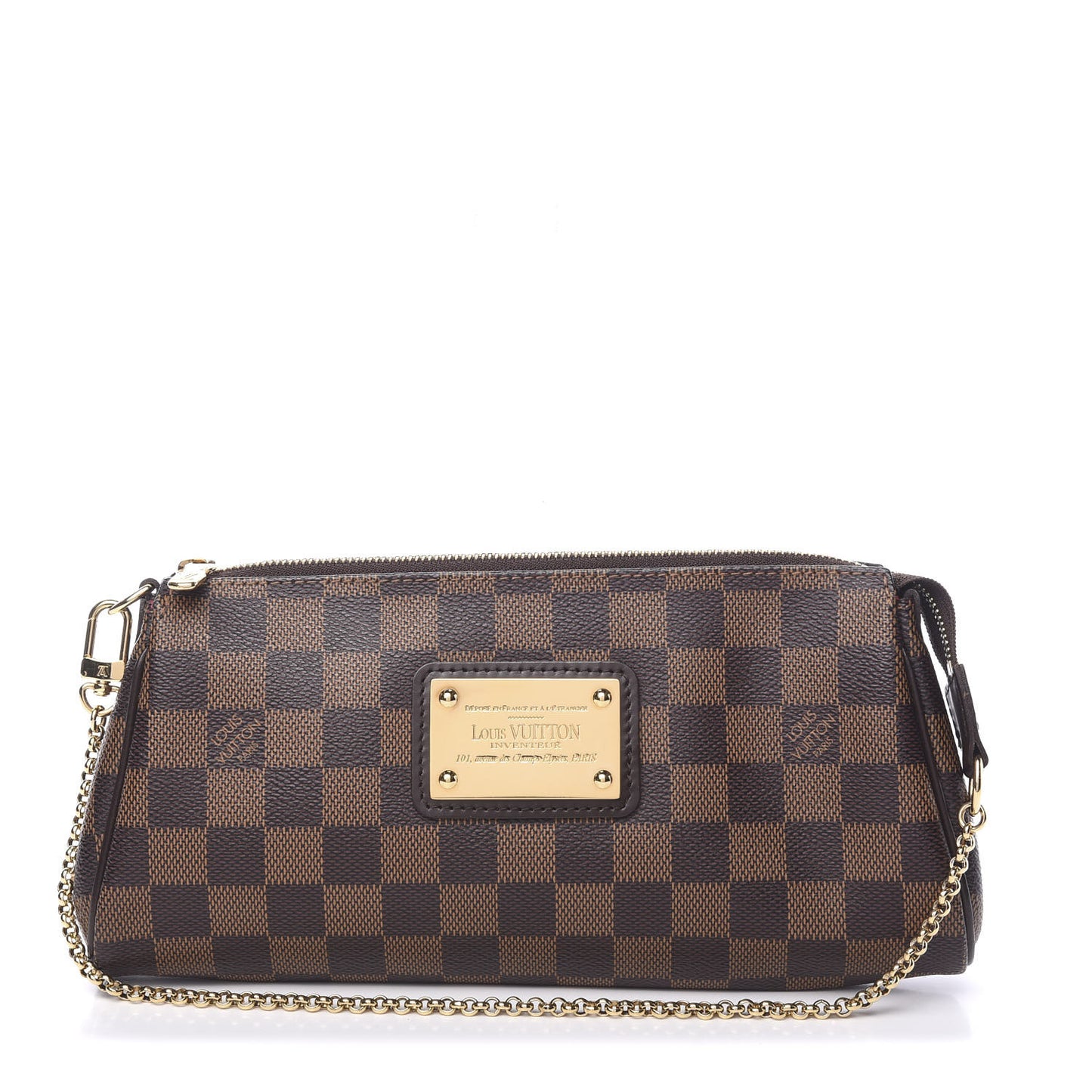 Damier Ebene Eva Clutch