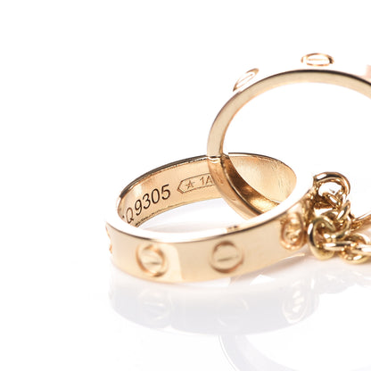 Cartier 18K Yellow Gold Interlocking LOVE Bracelet 6 of 8