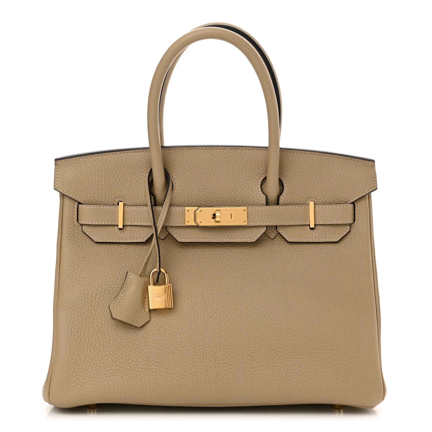 Hermes Taurillon Clemence Birkin 30 Trench 1 of 11