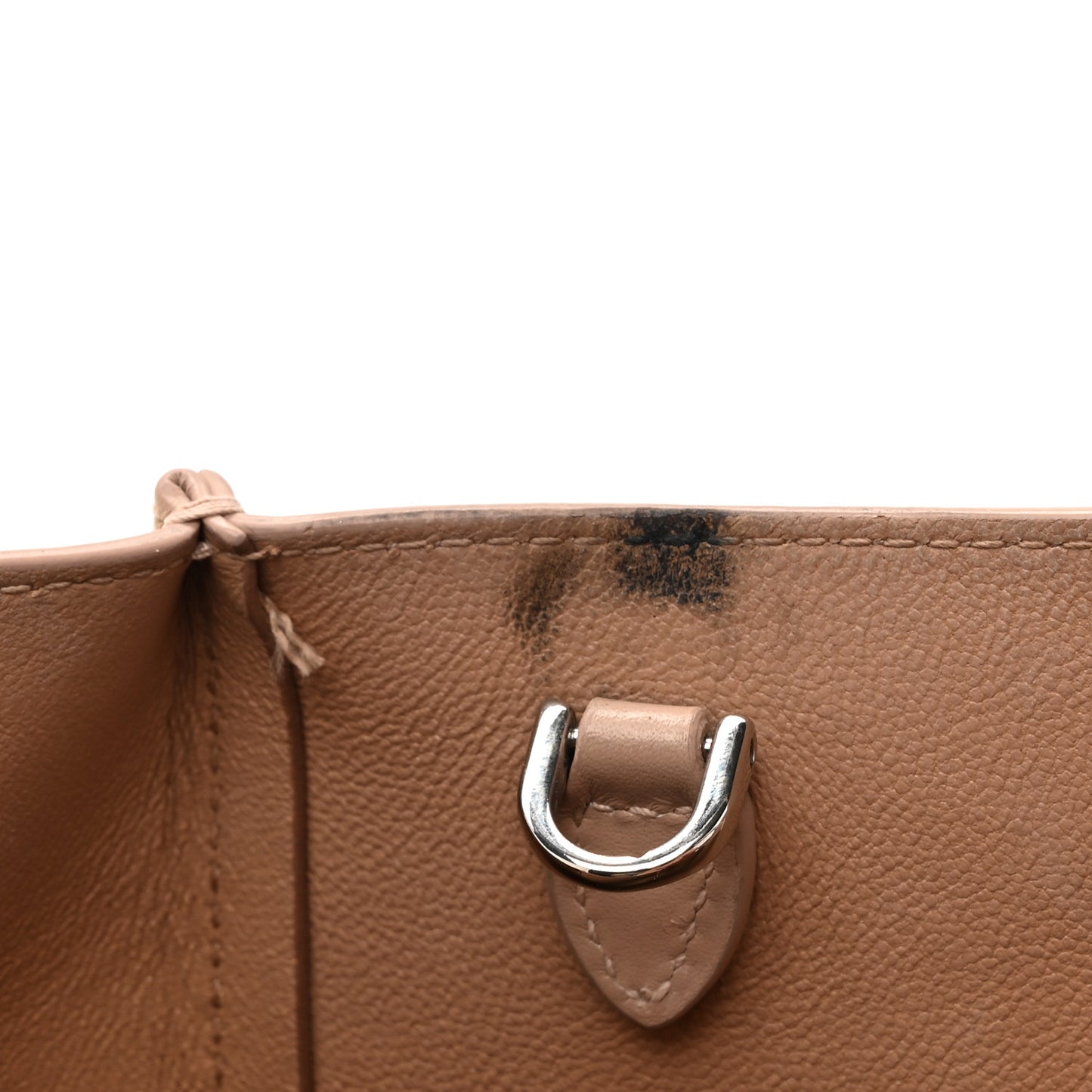 Calfskin Studded Rose-Marie 28 Bag Sable