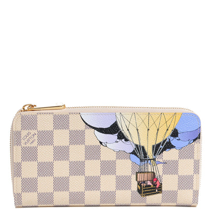 Louis Vuitton Damier Azur Illustre Zippy Wallet 1 of 8