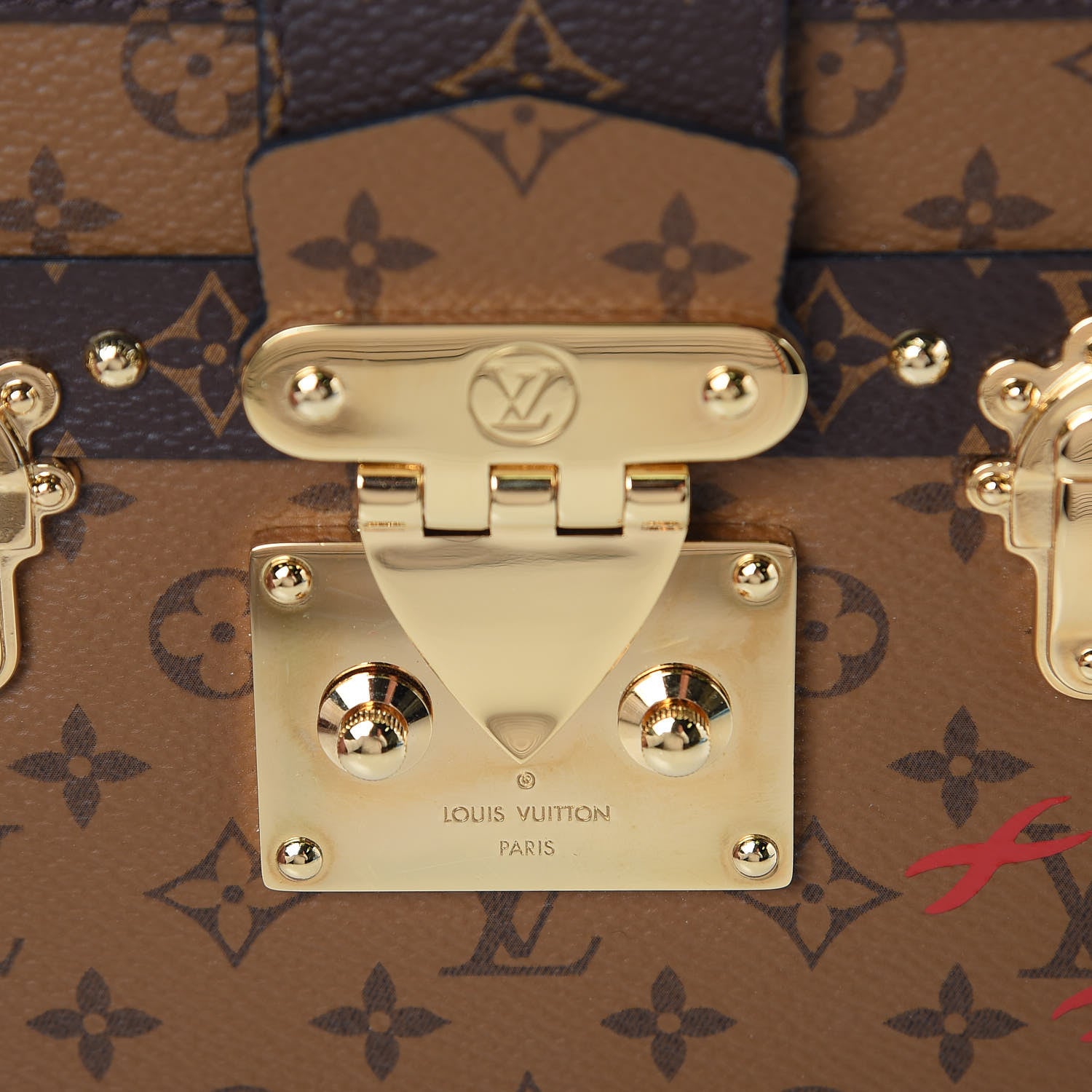 Louis Vuitton Reverse Monogram Petite Malle 9 of 9