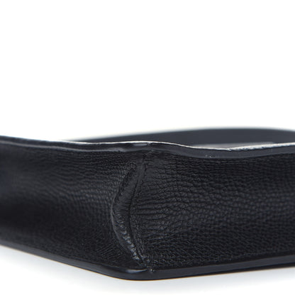 Valentino Garavani Grainy Calfskin VSling Clutch Black 7 of 8