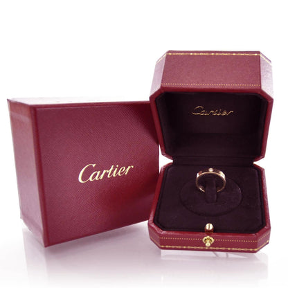 Cartier 18K Pink Gold Diamond 4mm LOVE Wedding Band Ring 52 6 4 of 4