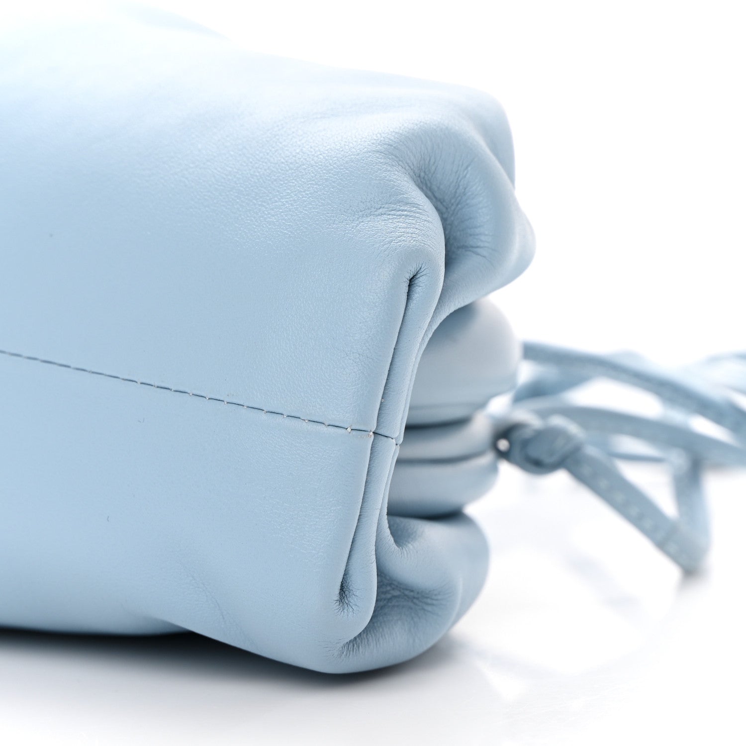 Bottega Veneta Butter Calfskin The Mini Pouch Ice 10 of 10