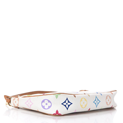 Louis Vuitton Monogram Multicolor Pochette Accessories White 4 of 14