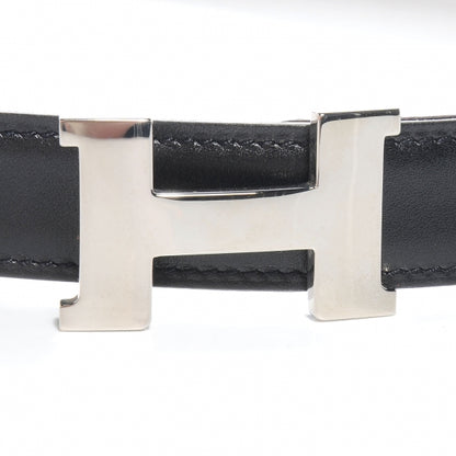 Hermes Box Togo 24mm Mini Constance H Belt Noir Gold 3 of 7