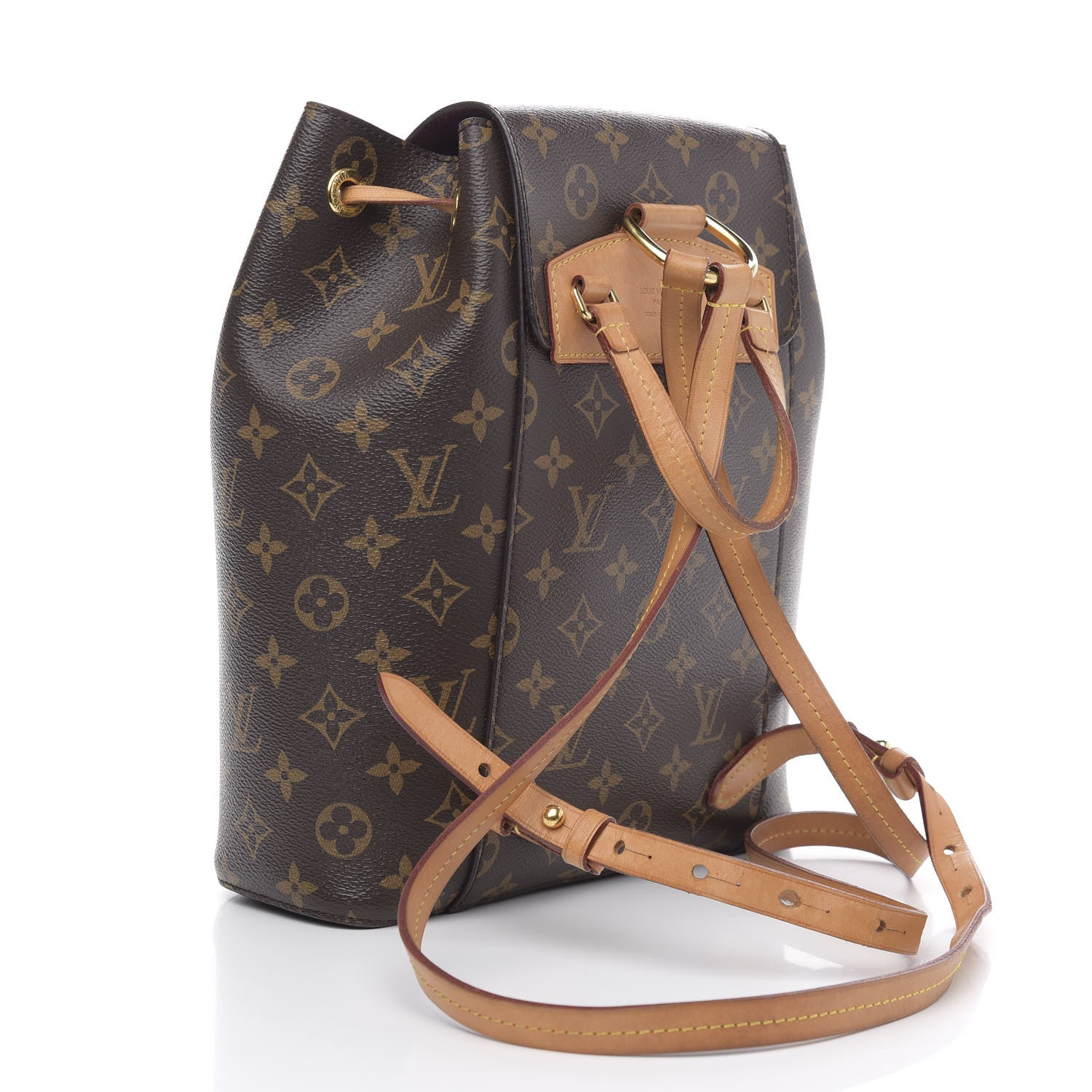 Louis Vuitton Monogram Montsouris NM Backpack 2 of 11