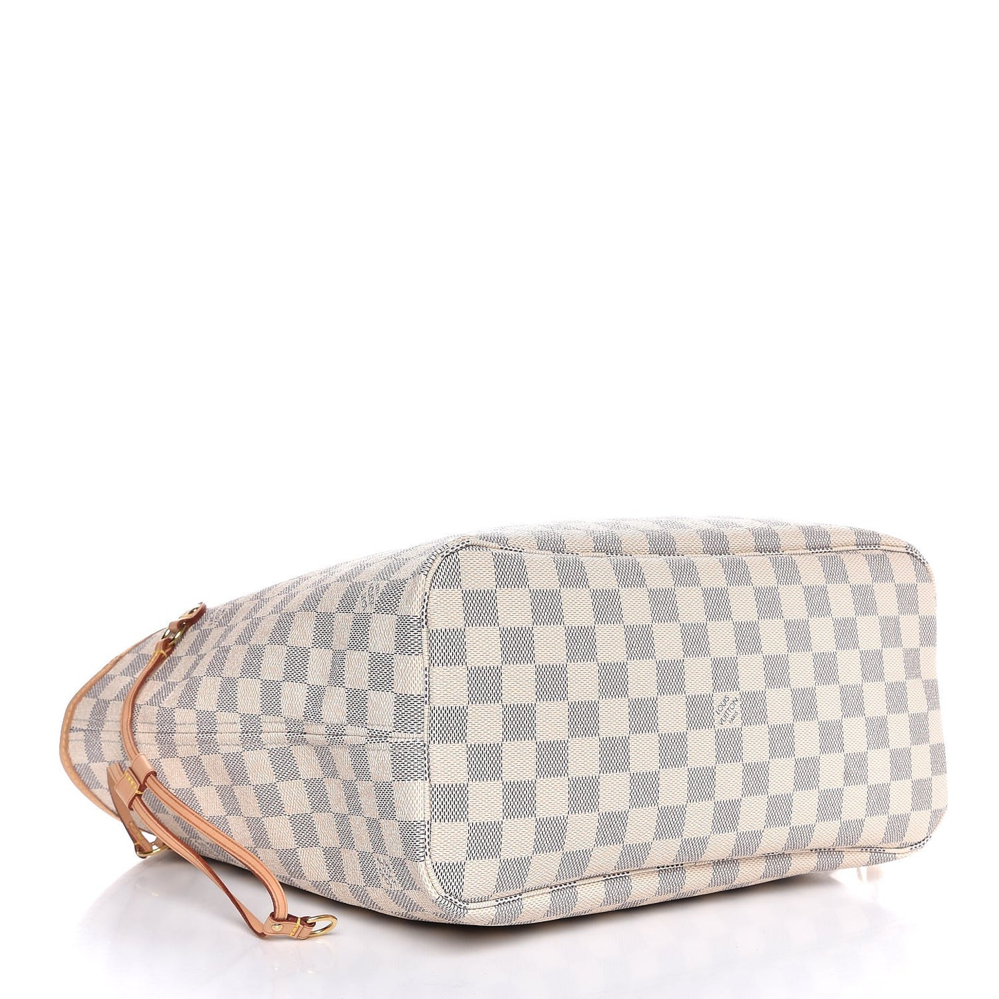 Damier Azur Neo Neverfull MM Rose Ballerine