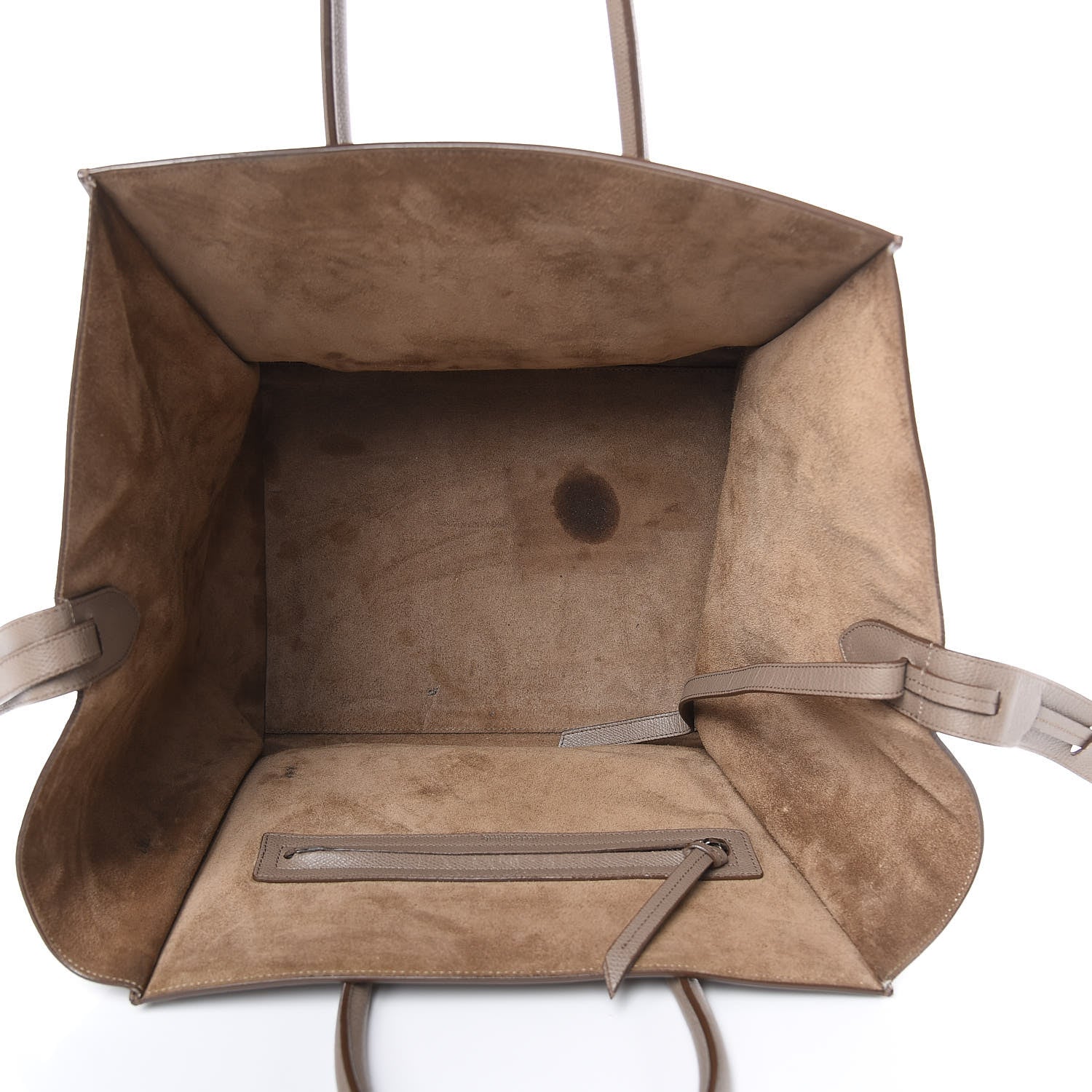 Celine Grained Calfskin Medium Phantom Luggage Taupe 5 of 20