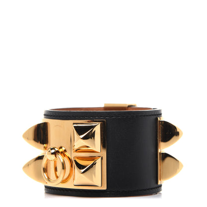 Hermes Chamonix Collier de Chien CDC Bracelet S Black 1 of 12
