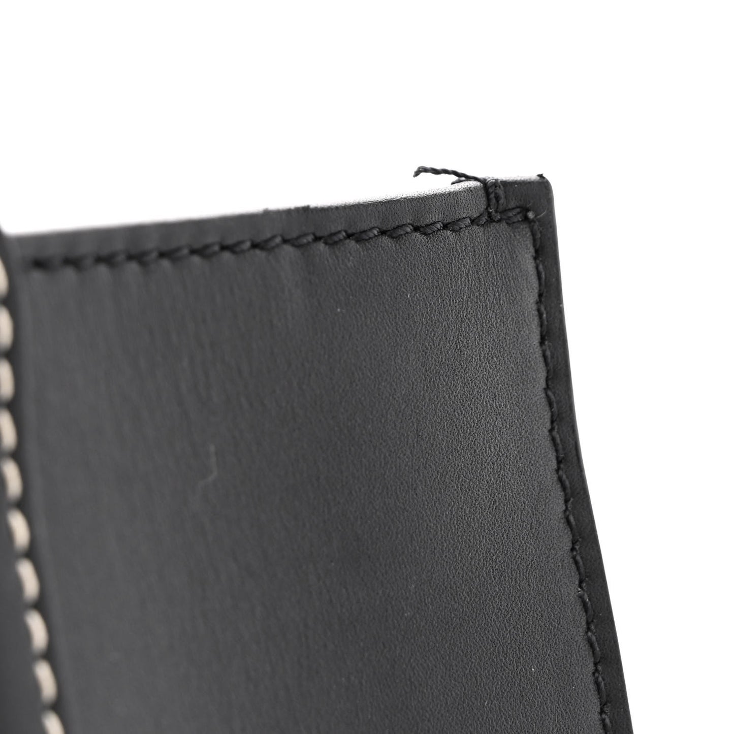 Calfskin Medium Woody Tote Black