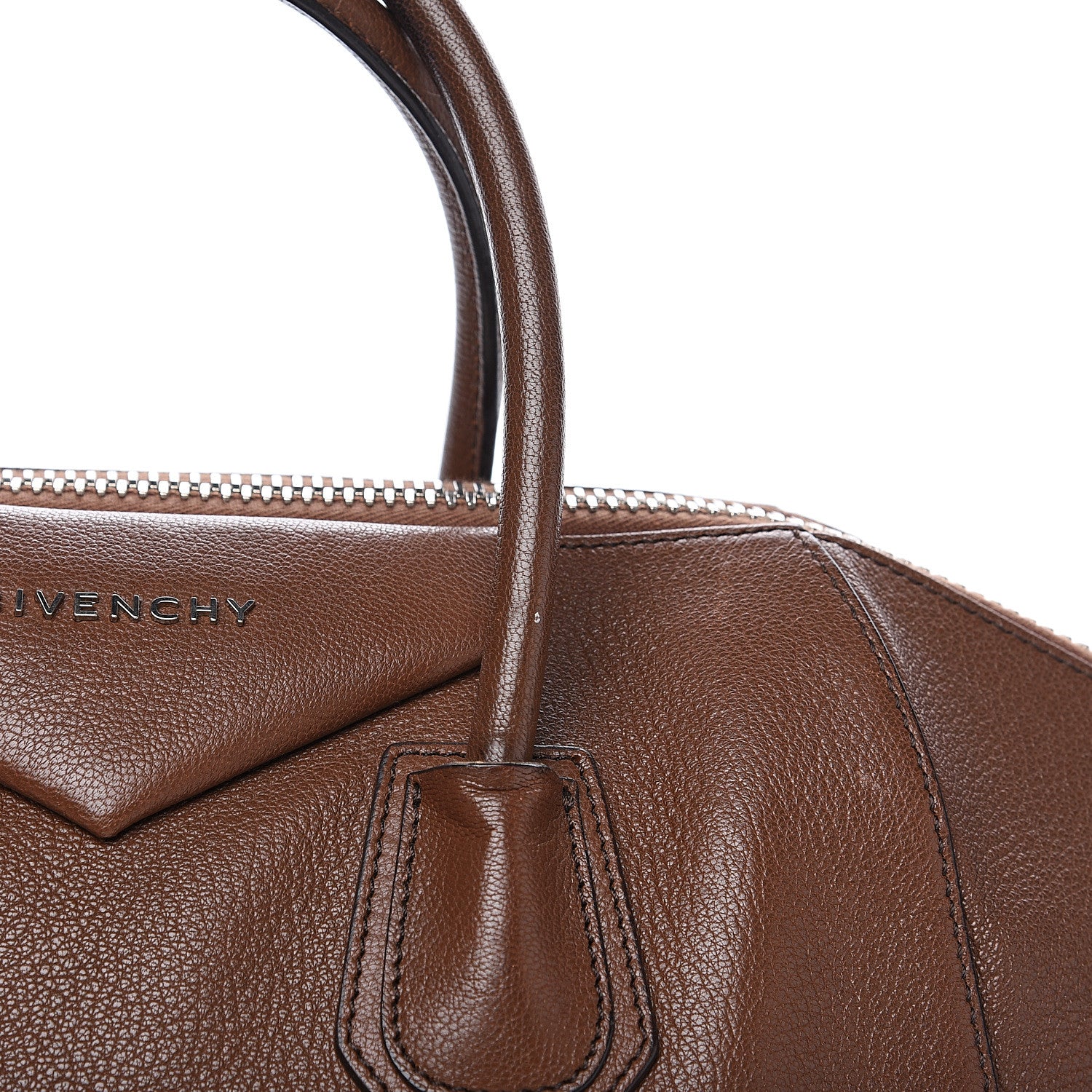 Givenchy Sugar Goatskin Medium Antigona Brown 13 of 14