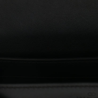 Valentino Garavani Vitello Monochrome Rockstud Flip Lock Bag Black 11 of 15