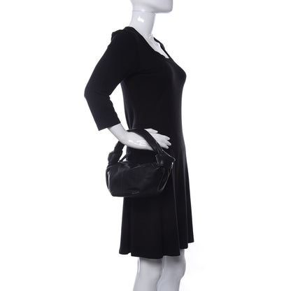 Bottega Veneta Nappa Mini Double Knot Bag Black 2 of 11