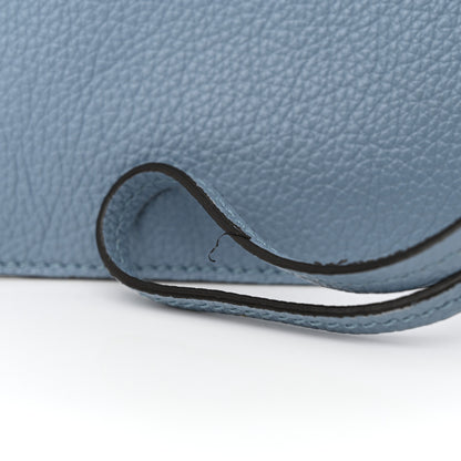 Jimmy Choo Grainy Calfskin Nine2Five East West Tote Smoky Blue 14 of 22