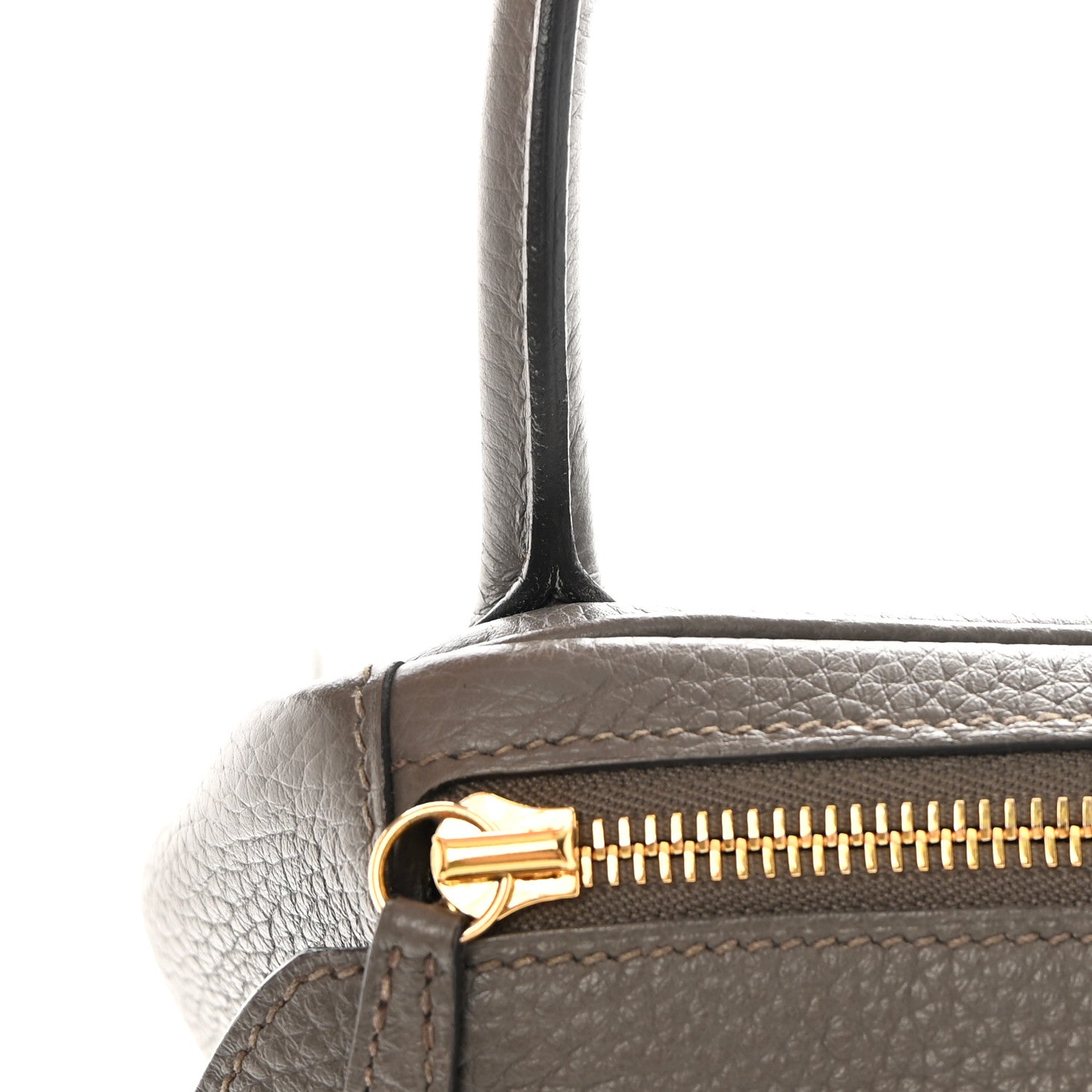 Hermes Taurillon Clemence Lindy 30 Etain 12 of 18