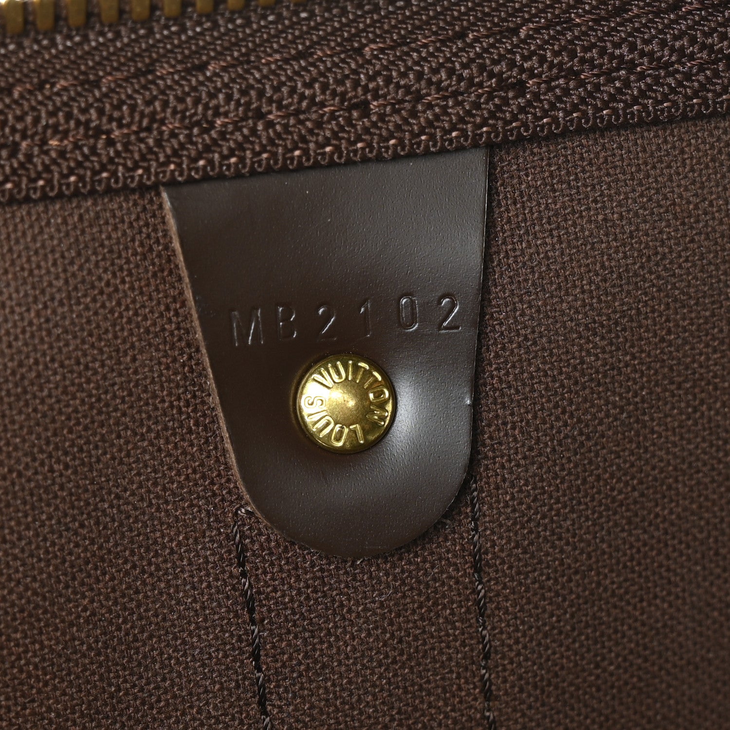 Louis Vuitton Damier Ebene Keepall Bandouliere 55 7 of 12