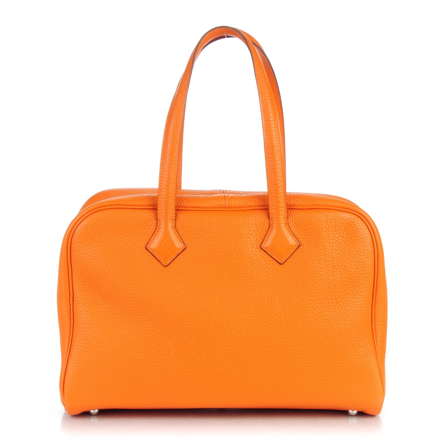 Hermes Taurillon Clemence Victoria II 35 Orange 1 of 9