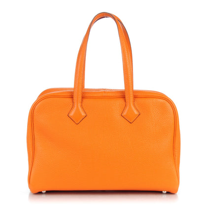 Hermes Taurillon Clemence Victoria II 35 Orange 1 of 9
