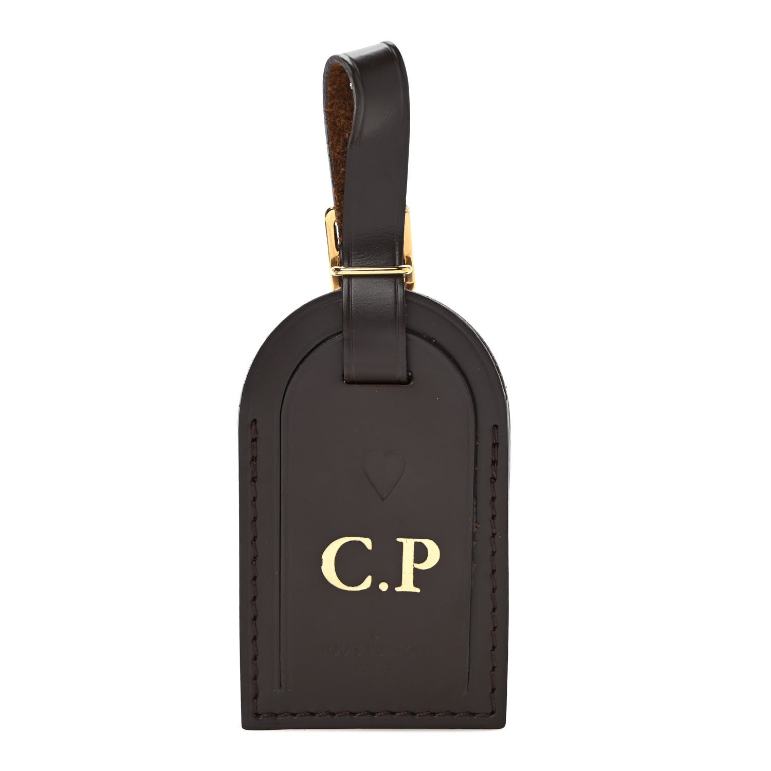 Louis Vuitton Calfskin Luggage Tag Ebene 1 of 5