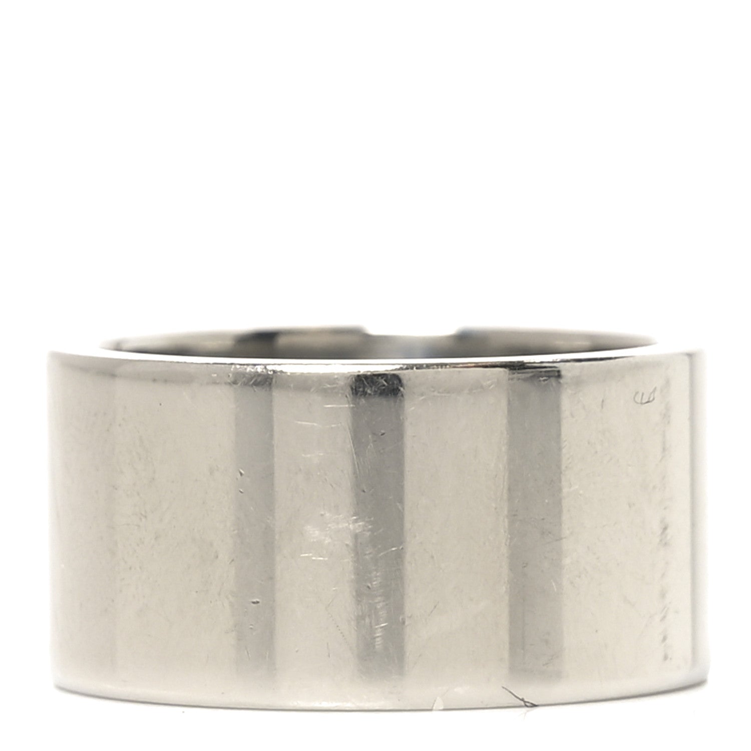 Fendi Metal Baguette Ring 62 10 Silver 3 of 6
