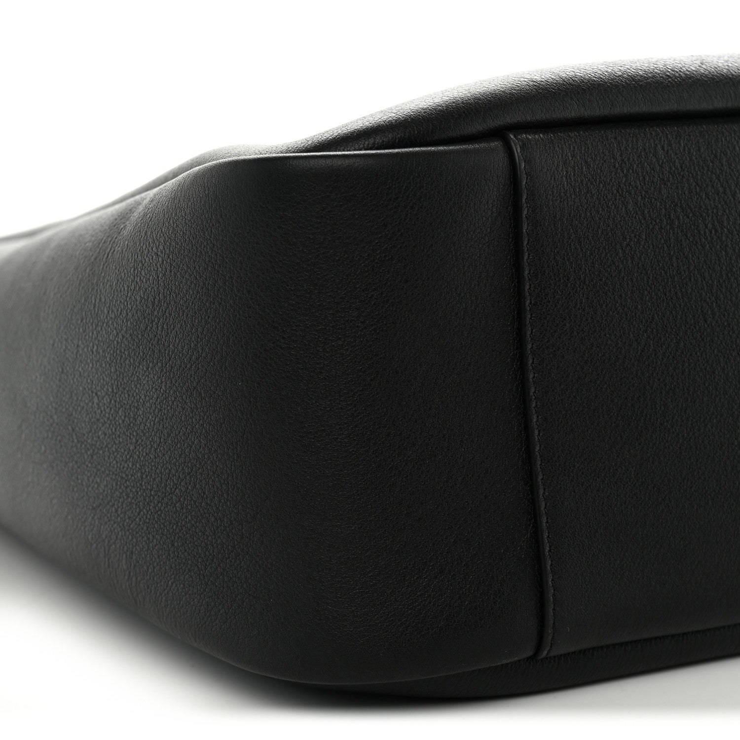 Saint Laurent Smooth Calfskin Large Le 5 A 7 Soft Hobo Black 9 of 10