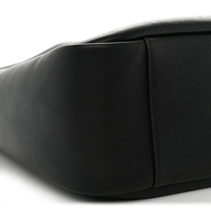 Saint Laurent Smooth Calfskin Large Le 5 A 7 Soft Hobo Black 9 of 10